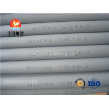 Durable ASME SB514 Incoloy Pipe DIN 17459 1.4876